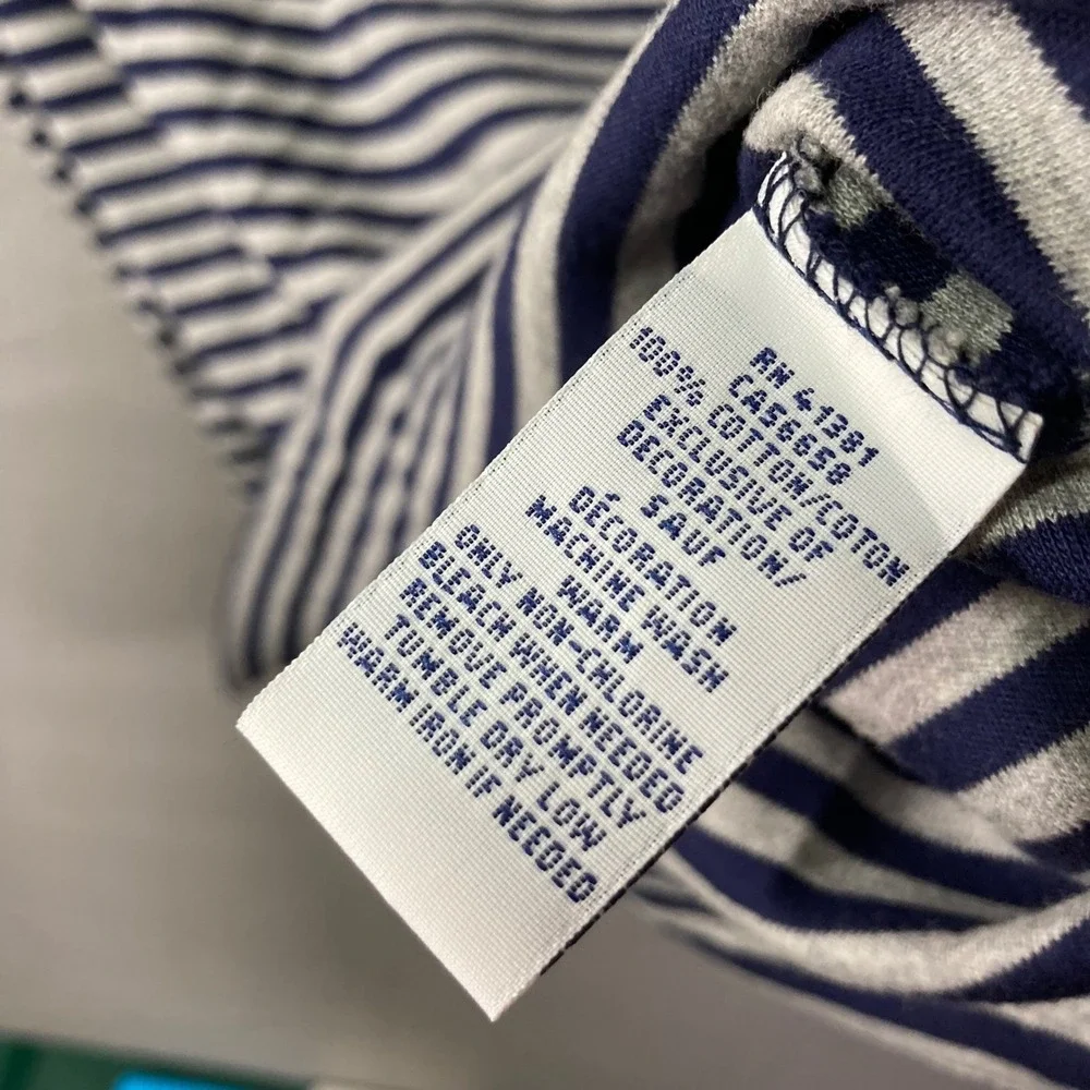 Polo Ralph Lauren Mens Polo Shirt Medium Blue Gray Striped Cotton Classic Casual